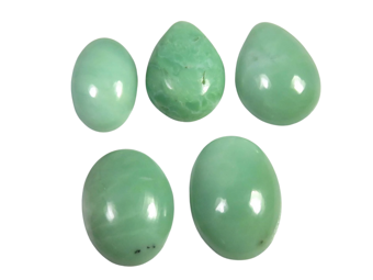 Chrysopras tromlovaný