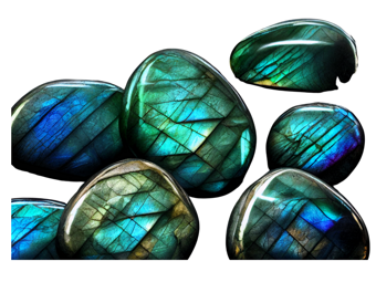 Labradorit tromlovaný