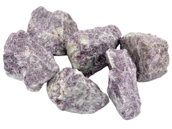 Lepidolit raw Lepidolit raw