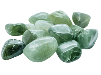 Prasiolit tromlovany