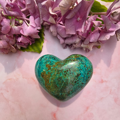 Chryzokol srdce 131 g