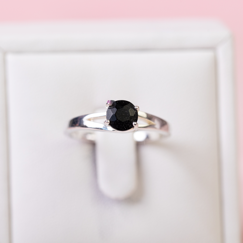 Prsteň Ónyx čierny