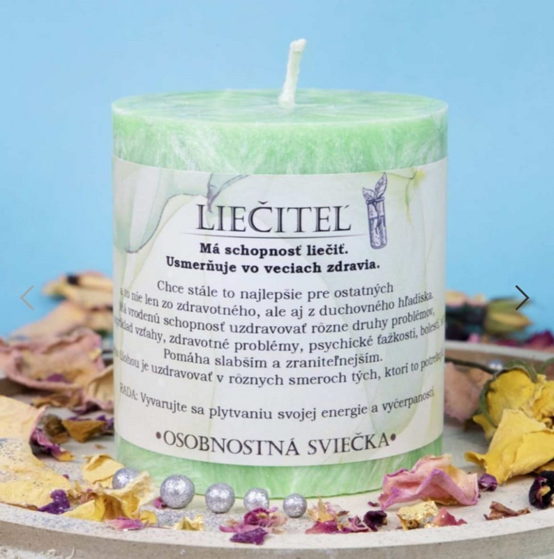 Liečiteľ – Sviečka osobnosti